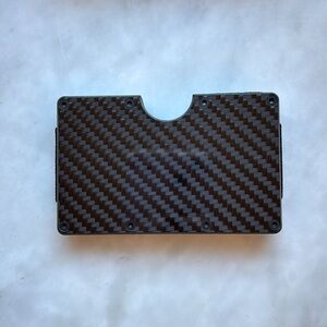 Carbon Fiber Card Holder NWOT